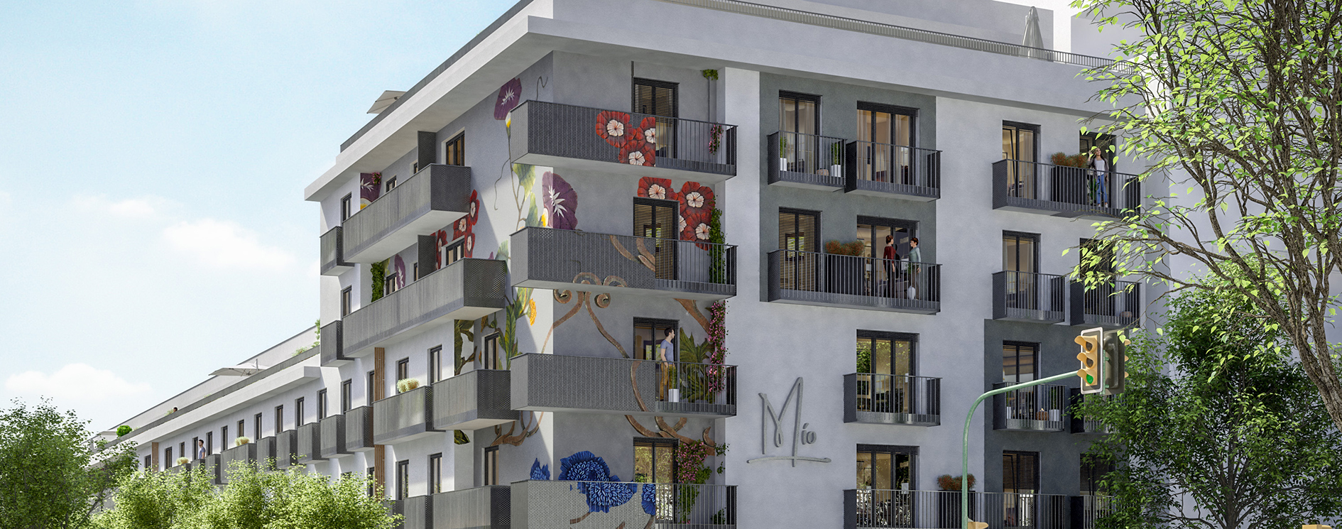 Investieren in die Zukunft des Wohnens: Neubau-Projekt MÍO mit Micro-Apartments zum Globalkauf in Palma de Mallorca