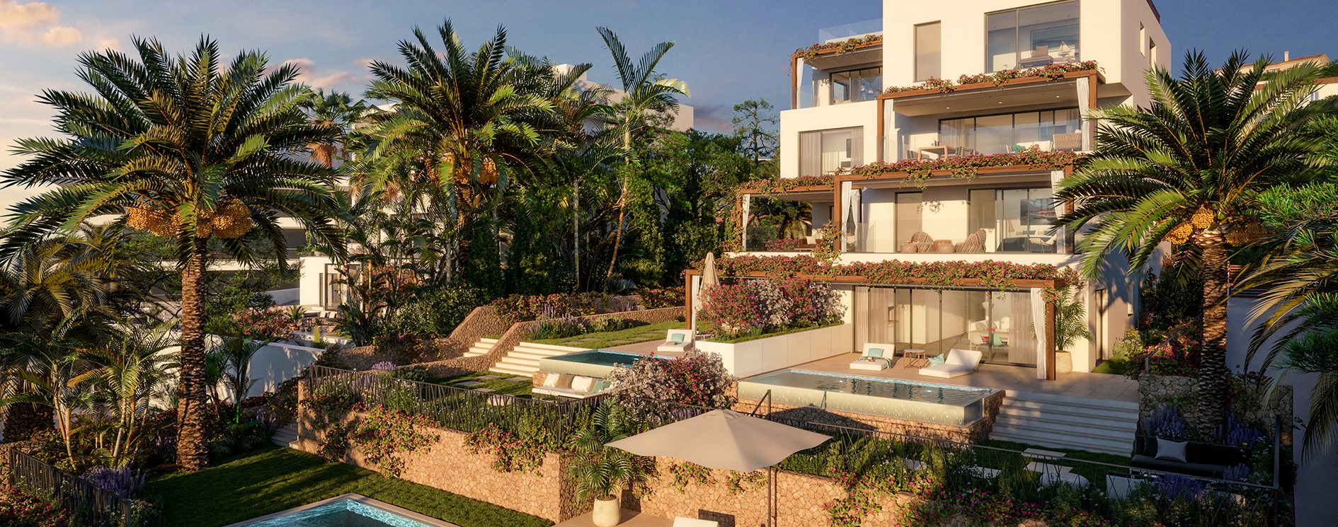 With “ROOF by ELEMENTS”, Domus Vivendi is creating another exclusive apartment complex on Majorca