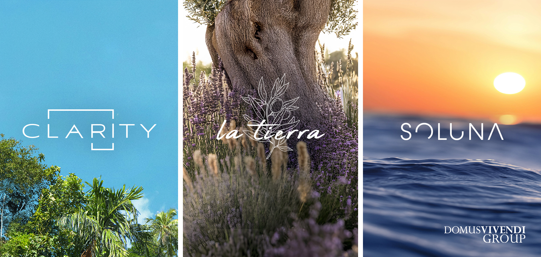 Domus Vivendi Group starts construction of villa projects CLARITY, LA TIERRA and SOLUNA in Southwest Mallorca
